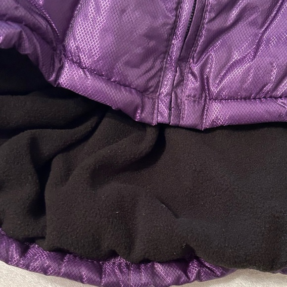 Baltimore Ravens Fur-Trim Hooded Belted Puffer - Picture 9 of 12